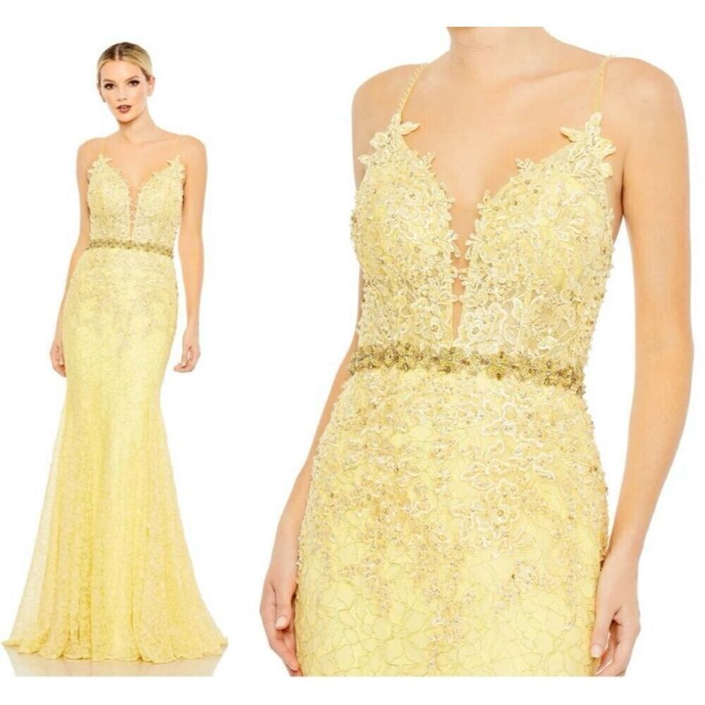 Mac Duggal mermaid size 8